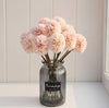 Artificial Chrysanthemum Ball Hydrangea Flower Stick for Home, Office, Bedroom, Balcony, Living Room Decoration.